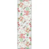 Ekelund Linneväveri Vårfröjd kaitaliina 35x120 cm Multi