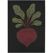 Ekelund - Rödbeta Keittiöpyyhe 35x50 cm Musta
