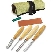 BeaverCraft SC01 Gouge Wood Carving Tools Set, wood carving set