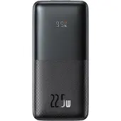 Baseus Bipow Pro Digital Display Fast Charge Power Bank 10000mAh/22.5W - 2xUSB, USB-C - musta
