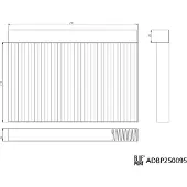 Blue Print Suodatin, sisäilma ADBP250095