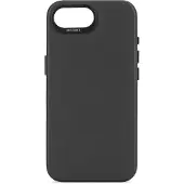 Decoded Leather Backcover w/MagSafe for iPhone 17e/16e - Black