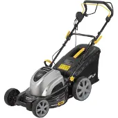 Powerplus POWPG6290 sähkökäyttöinen ruohonleikkuri itsevetävä nurmikon leikkuuseen 1800W 460mm keruusäiliö 60L