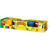 SES Creative Muovailuvaha - 4 x 90 g - - OneSize - Muovailuvahat