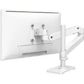 Ergotron – LX Pro Desk Monitor Arm, Tall Pole (white) (45-695-290)