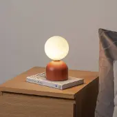 TK Lighting Pöytävalaisin Miki , Terrakotta, Makuuhuone, Metalli, Moderni
