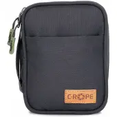 C-Rope CRP-EOR-S-BLK, Unisex, Lisätarvikepussi, Pieni, Vetoketju, Musta, Yksivärinen
