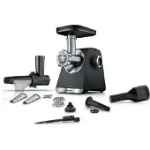 Bosch Sarja 6 MFWS650B lihamylly - 500 W - 3,5 kg/min - 3 hakkuverkkolevyä - Musta
