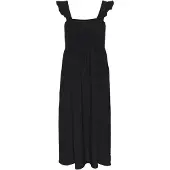 Pieces Pcluna Smock Strap Dress Sa Jrs Bc - Black - XS