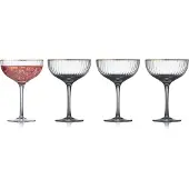 Lyngby Glas - Palermo Cocktaillasi Gold 31,5 cl 4 kpl