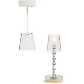 Lundby Golv+Taklampa Batteri - Grey - 3X3X9CM