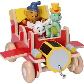 Bamse Skalmans Flygande Bil - Multi/patterned - ONE SIZE