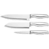 Dorre Knivsæt Kita, 3 Dele - Silver - ONE SIZE