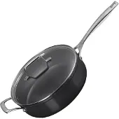 Le Creuset - ENSC Paistokasari lasikannella 4 L 26 cm Black