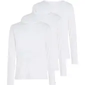 Tommy Hilfiger Premium Essentials Pitkähihainen Aluspaita 3 Yksiköt