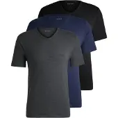 BOSS for man. 50475285 Pack 3 Classic T-Shirts black, navy, grey (S), Homewear, Cotton, Short sleeve