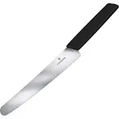 Victorinox Swiss Modern bread knife 22 cm, black