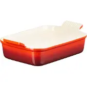 Le Creuset rectangular oven dish 1.1 L, 19 cm, red