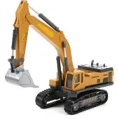 Toi-Toys METAL Construction vehicle Excavator with tracks 1:55
