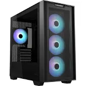 Asus A21 PLUS Case, ikkunallinen mATX-kotelo, musta