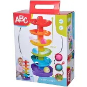 ABC Rainbow Ball Drop Tower - Multi/patterned - ONE SIZE
