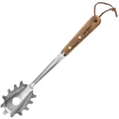 Heirol Ruostumaton pastakauha 34 cm Pyökki