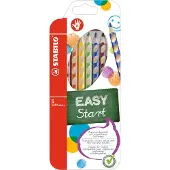 Stabilo colored pencils EASYCOLOR R 6-STK ASS. For righthanded