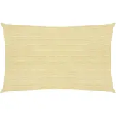 vidaXL Aurinkopurje 160 g/m² beige 2x4,5 m HDPE