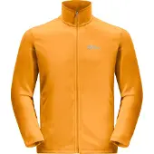 Jack Wolfskin Men's Taunus Full Zip Fresh Orange Välikerrospuserot 2XL