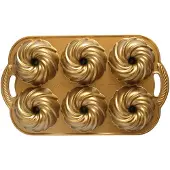 Nordic Ware Swirl-kuviokakkuvuoka pienille kakuille, 2,4 litraa