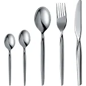 Gense Bestiksæt Twist 60 Dele Blank Stål - Silver - ONE SIZE