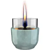 Tenderflame - Violet Sisustustuli 10 cm Vihreä