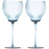Pols Potten - Pum Viinilasi 22 cm 2 kpl Sininen