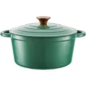 Barbary & Oak - Foundry Valurautapata 24 cm 4L Vihreä