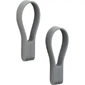 Zone Denmark Håndklædestrop Loop Magnet 2 Stk. - Grey - ONE SIZE