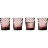 Lyngby Glas - Vienna Vesilasi 30 cl 4 kpl Vaaleanpunainen