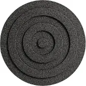 Born In Sweden Circle pyöreä pannunalunen Ø 20 cm Musta