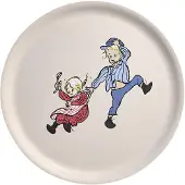 Emil I Lönneberga Tallerken, Ø 35 Cm, Emil&Ida - Cream - Ø 35 CM