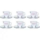 Smeg - Espressokuppi 7,5 cl 6 kpl Kirkas
