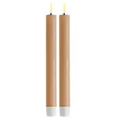 DeluxeHomeart - LED Kruunukynttilä 2x24 cm 2 kpl Karamelli
