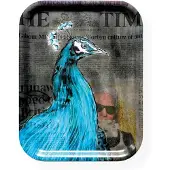 LISA TÖRNER ART - Tarjotin RIP Karl Lagerfeld 28x36 cm