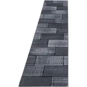 Ayyildiz Teppiche Matto Plus Black 8007, 80x300 cm