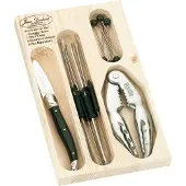 Laguiole Seafood Sæt Laguiole - Black - ONE SIZE