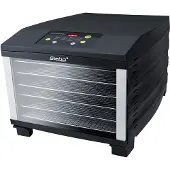Steba ED6 Dehydrator sienikuivain 6 tarjotinta Musta