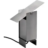 MOEBE Pöytävalaisin , Metallinsävyinen, Ruokailutila, Metalli