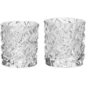 Orrefors - Carat Kynttilälyhty 8 cm & 9,3 cm