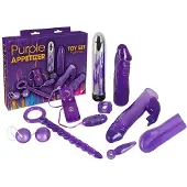You2Toys - Vibraattorisetti - 9 osaa - violetti