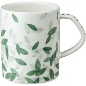 Denby - Greenhouse Muki 20 cl Valkoinen/Vihreä