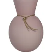Nybro Crystal - Happy Maljakko 25 cm Vadelmakerma