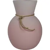 Nybro Crystal - Happy Maljakko 23 cm Vadelmakerma